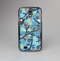 The Blue and Black Branches with Abstract Big Eyed Owls Skin-Sert Case for the Samsung Galaxy S4