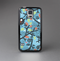 The Blue and Black Branches with Abstract Big Eyed Owls Skin-Sert Case for the Samsung Galaxy S5
