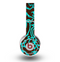 The Blue and Brown Elegant Lace Pattern Skin for the Original Beats by Dre Wireless Headphones