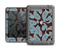The Blue and Brown Paisley Pattern V4 Apple iPad Mini LifeProof Nuud Case Skin Set