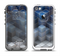 The Blue and Gray 3D Cubes Apple iPhone 5-5s LifeProof Fre Case Skin Set