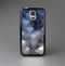 The Blue and Gray 3D Cubes Skin-Sert Case for the Samsung Galaxy S5