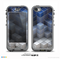 The Blue and Gray 3D Cubes Skin for the iPhone 5c nüüd LifeProof Case