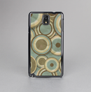 The Blue and Green Overlapping Circles Skin-Sert Case for the Samsung Galaxy Note 3