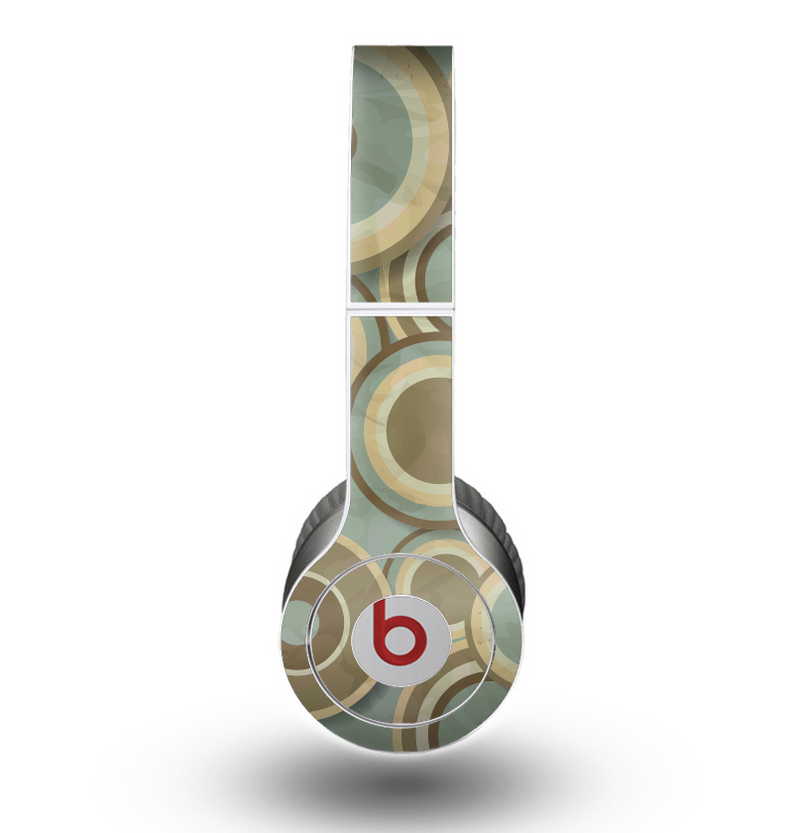 The Blue and Green Overlapping Circles Skin for the Beats by Dre Original Solo-Solo HD Headphones