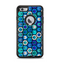 The Blue and Green Vibrant Hexagons Apple iPhone 6 Plus Otterbox Defender Case Skin Set