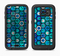 The Blue and Green Vibrant Hexagons Full Body Samsung Galaxy S6 LifeProof Fre Case Skin Kit