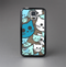 The Blue and Pink Vector Faced Cats Skin-Sert Case for the Samsung Galaxy S5