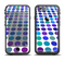 The Blue and Purple Strayed Polkadots Apple iPhone 6/6s Plus LifeProof Fre Case Skin Set