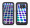 The Blue and Purple Strayed Polkadots Full Body Samsung Galaxy S6 LifeProof Fre Case Skin Kit