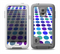The Blue and Purple Strayed Polkadots Skin for the Samsung Galaxy S5 frē LifeProof Case