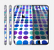 The Blue and Purple Strayed Polkadots Skin for the Apple iPhone 6