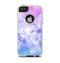 The Blue and Purple Translucent Glimmer Lights Apple iPhone 5-5s Otterbox Commuter Case Skin Set