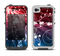 The Blue and Red Light Arrays with Glowing Vines Apple iPhone 4-4s LifeProof Fre Case Skin Set