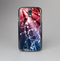 The Blue and Red Light Arrays with Glowing Vines Skin-Sert Case for the Samsung Galaxy S4