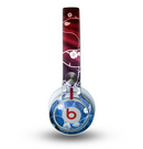 The Blue and Red Light Arrays with Glowing Vines Skin for the Beats by Dre Mixr Headphones