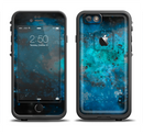 The Blue and Teal Painted Universe Apple iPhone 6/6s LifeProof Fre Case Skin Set