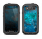 The Blue and Teal Painted Universe Samsung Galaxy S3 LifeProof Fre Case Skin Set