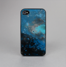 The Blue and Teal Painted Universe Skin-Sert for the Apple iPhone 4-4s Skin-Sert Case