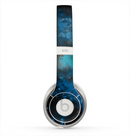 The Blue and Teal Painted Universe Skin for the Beats by Dre Solo 2 Headphones