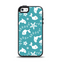 The Blue and White Cartoon Sea Creatures Apple iPhone 5-5s Otterbox Symmetry Case Skin Set