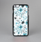 The Blue and White Floral Laced Pattern Skin-Sert Case for the Apple iPhone 6 Plus
