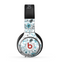 The Blue and White Floral Laced Pattern Skin for the Beats by Dre Pro Headphones