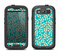 The Blue and Yellow Floral Pattern V43 Samsung Galaxy S3 LifeProof Fre Case Skin Set