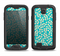 The Blue and Yellow Floral Pattern V43 Samsung Galaxy S4 LifeProof Fre Case Skin Set