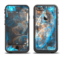 The Blue and Yellow Vivid Fumes Apple iPhone 6/6s Plus LifeProof Fre Case Skin Set