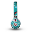 The Blue with Flying Tweety Birds Skin for the Beats by Dre Mixr Headphones