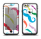 The Bold Colorful Mustache Pattern Apple iPhone 6 LifeProof Fre Case Skin Set