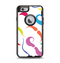 The Bold Colorful Mustache Pattern Apple iPhone 6 Otterbox Defender Case Skin Set