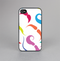 The Bold Colorful Mustache Pattern Skin-Sert for the Apple iPhone 4-4s Skin-Sert Case