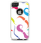 The Bold Colorful Mustache Pattern Skin For The iPhone 5-5s Otterbox Commuter Case
