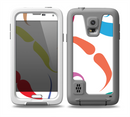 The Bold Colorful Mustache Pattern Skin for the Samsung Galaxy S5 frē LifeProof Case