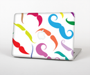 The Bold Colorful Mustache Pattern Skin for the Apple MacBook Pro 13"  (A1278)