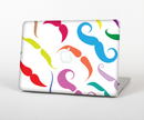The Bold Colorful Mustache Pattern Skin for the Apple MacBook Pro Retina 15"