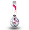 The Bold Colorful Mustache Pattern Skin for the Beats by Dre Mixr Headphones