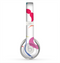 The Bold Colorful Mustache Pattern Skin for the Beats by Dre Solo 2 Headphones