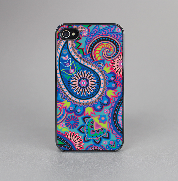 The Bold Colorful Paisley Pattern Skin-Sert for the Apple iPhone 4-4s Skin-Sert Case