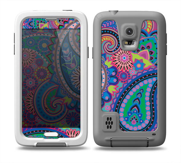 The Bold Colorful Paisley Pattern Skin Samsung Galaxy S5 frē LifeProof Case