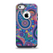 The Bold Colorful Paisley Pattern Skin for the iPhone 5c OtterBox Commuter Case