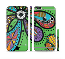 The Bold Paisley Flower Sectioned Skin Series for the Apple iPhone 6s Plus