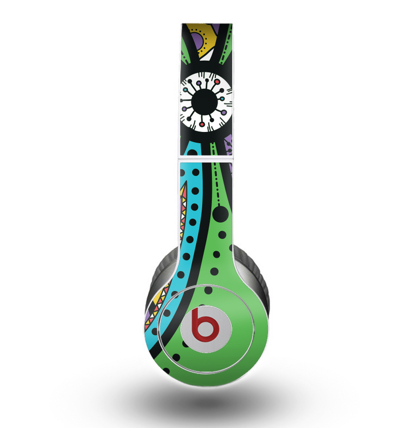 The Bold Paisley Flower Skin for the Beats by Dre Original Solo-Solo HD Headphones