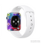 The Boldly Colored Flowers Full-Body Skin Kit for the Apple Watch
