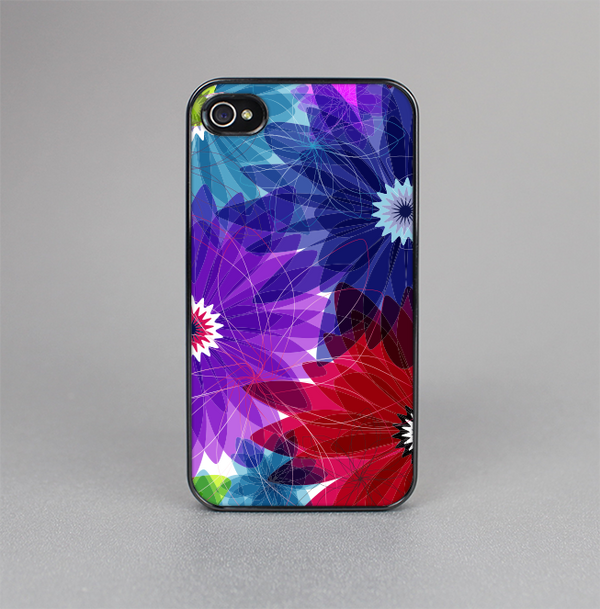 The Boldly Colored Flowers Skin-Sert for the Apple iPhone 4-4s Skin-Sert Case