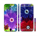 The Boldly Colored Flowers Sectioned Skin Series for the Apple iPhone 6s