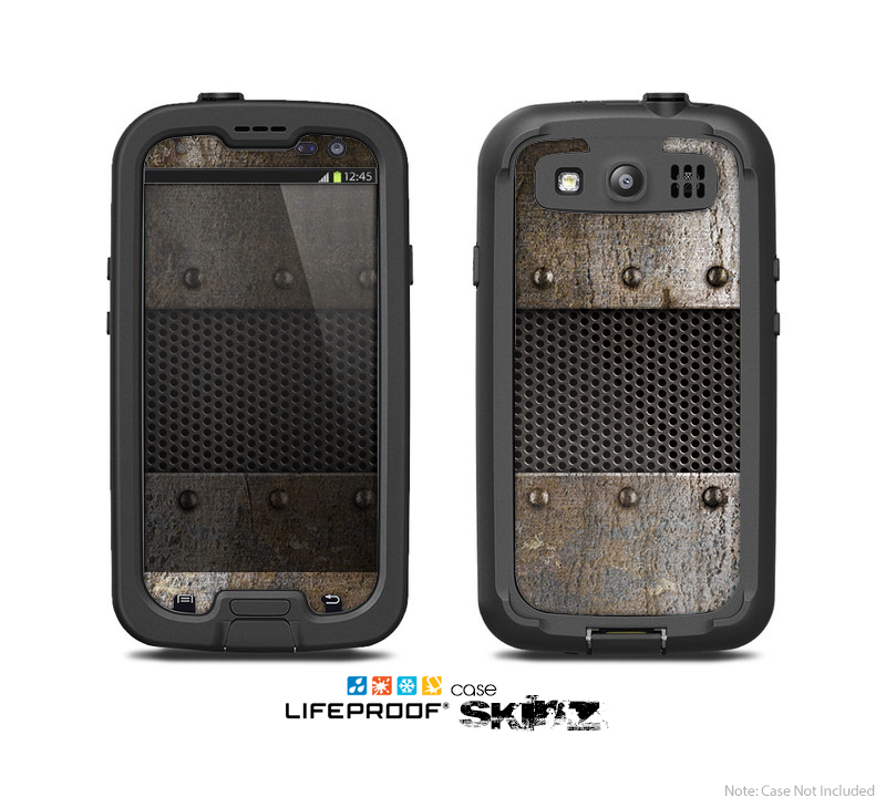 The Bolted Metal Sheets Skin For The Samsung Galaxy S3 LifeProof Case