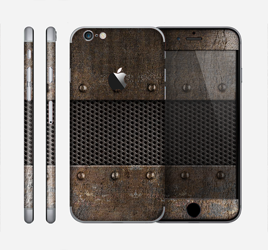 The Bolted Metal Sheets Skin for the Apple iPhone 6